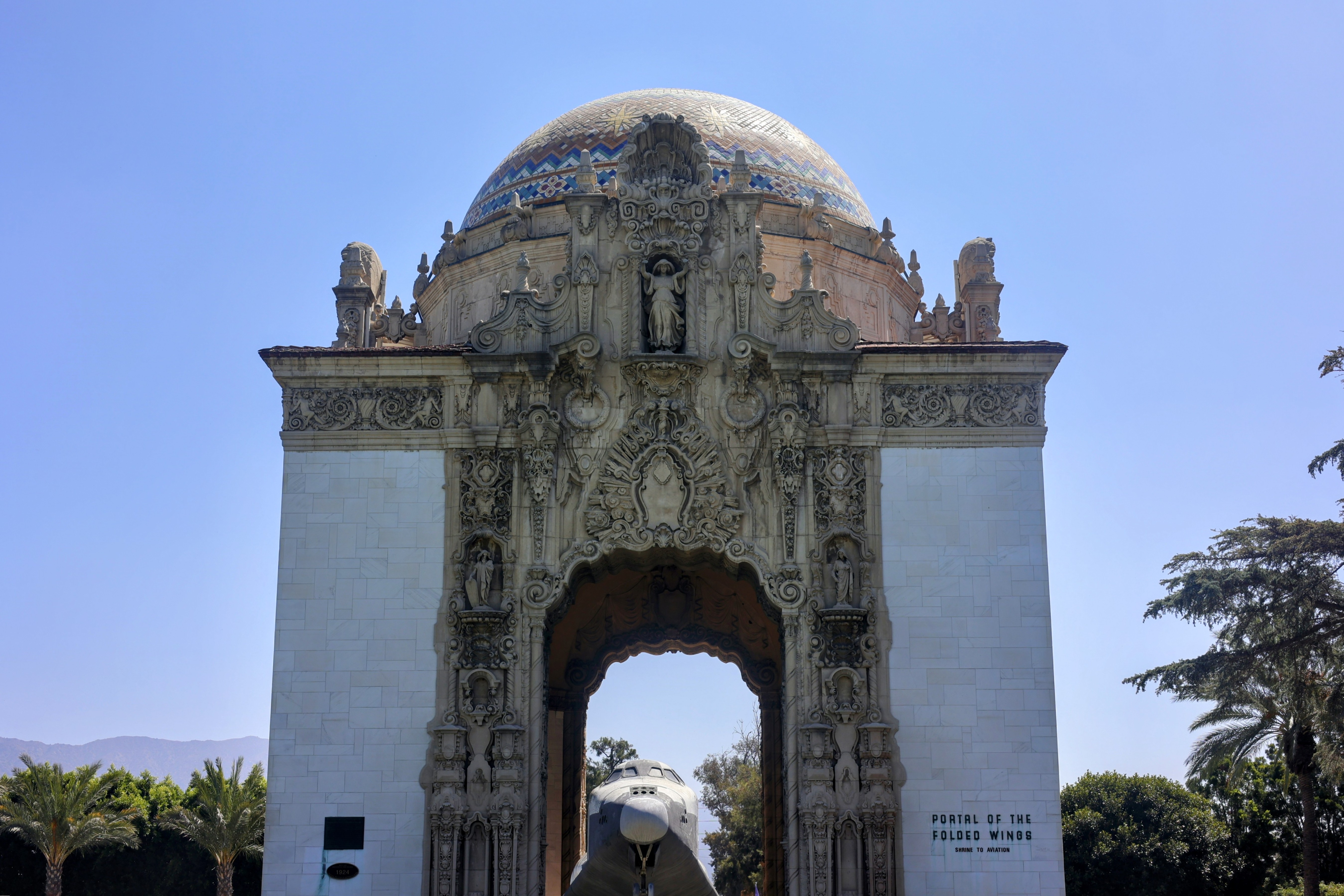 Portal of Folded Wings